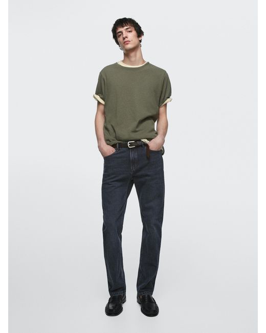 Jean Slim MASSIMO DUTTI pour homme en coloris Multicolor