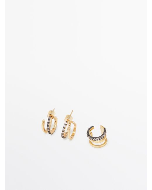Massimo Dutti Earrings 2025 | www.forraporten.no
