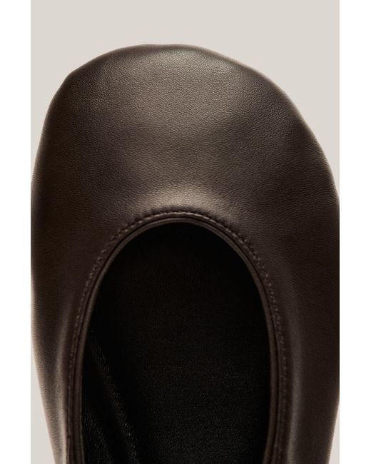 Bailarina Piel Soft MASSIMO DUTTI de color Brown