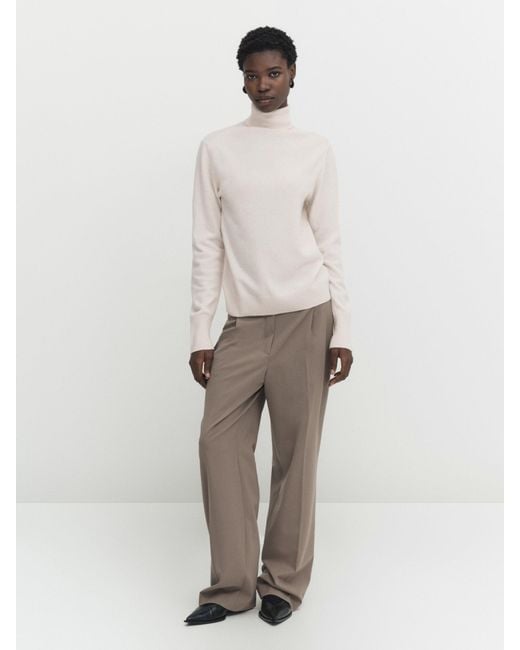 Massimo dutti wool cashmere sweater discount