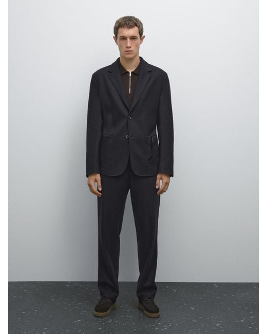 Pantaloni Da Abito di MASSIMO DUTTI in Multicolor da Uomo