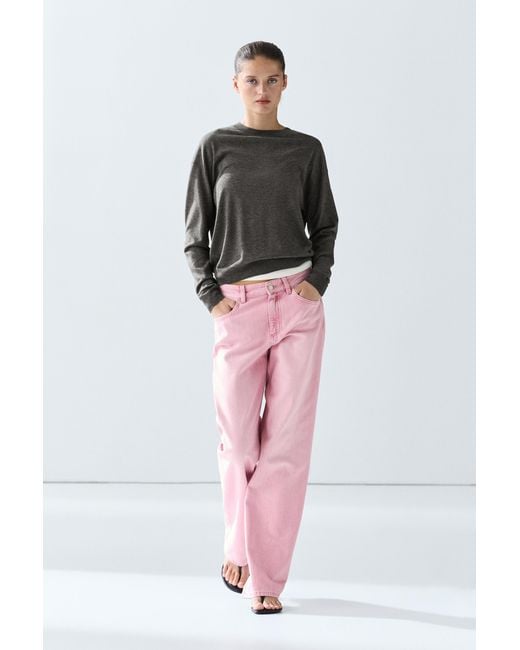Pullover di MASSIMO DUTTI in Red
