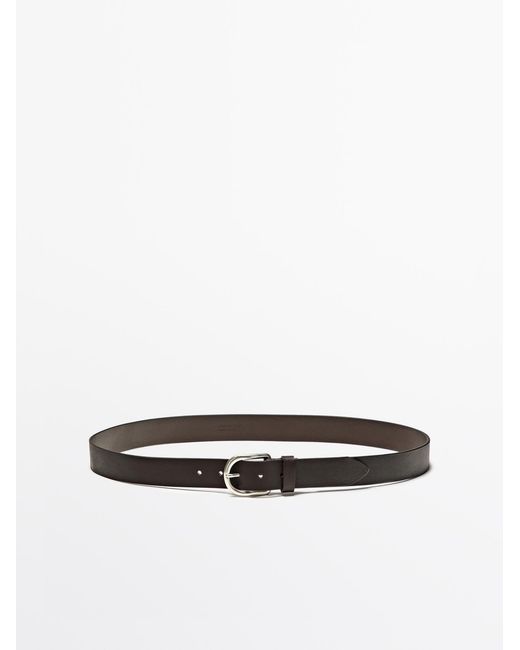 MASSIMO DUTTI Riem Van Nappaleer in het White voor heren