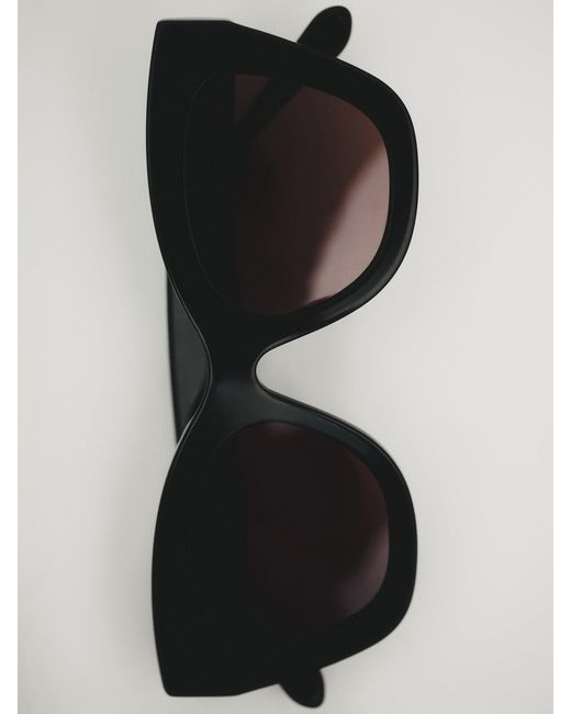 MASSIMO DUTTI Natural Cateye Sunglasses