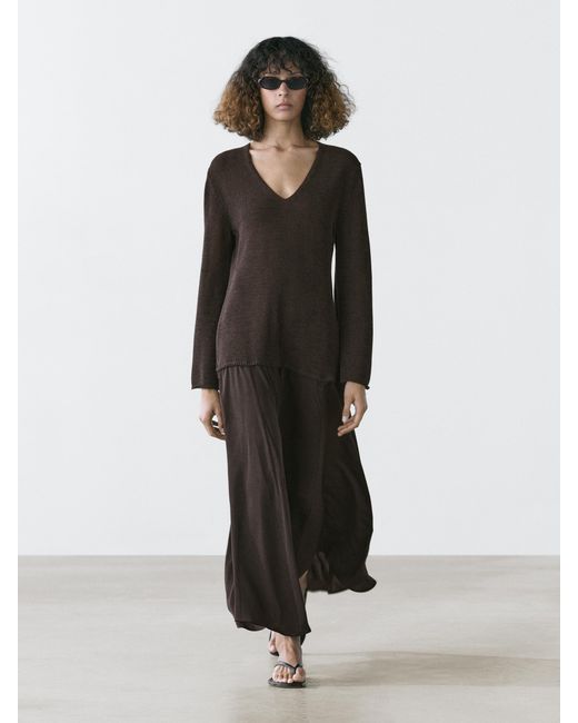 Vestito di MASSIMO DUTTI in Black