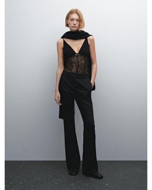 MASSIMO DUTTI Black Top