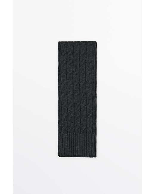 Sciarpa di MASSIMO DUTTI in Black