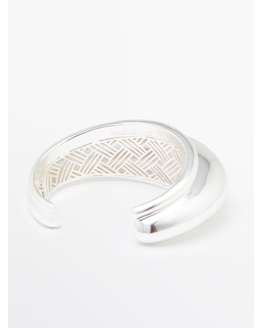 MASSIMO DUTTI White Voluminous Rigid Bracelet