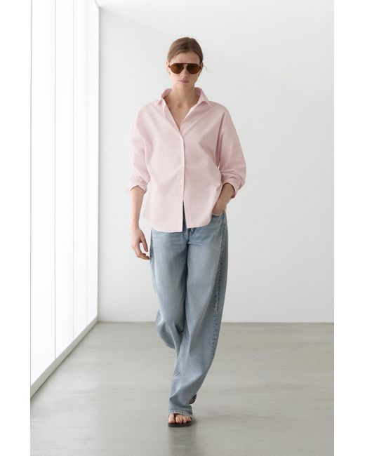Camicia di MASSIMO DUTTI in Pink
