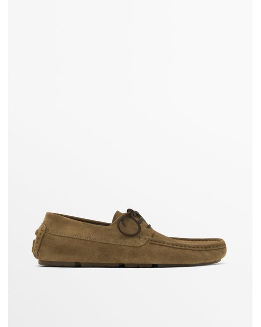 MASSIMO DUTTI Soft Driver Mocassin in het Multicolor voor heren