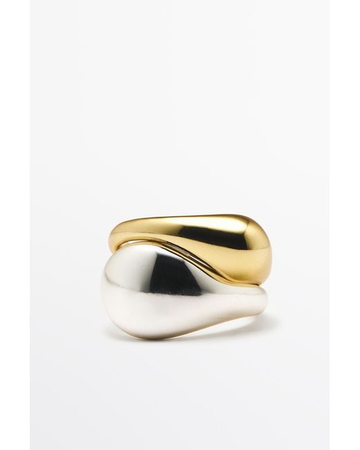 MASSIMO DUTTI Multicolor Pack Of Rounded Rings