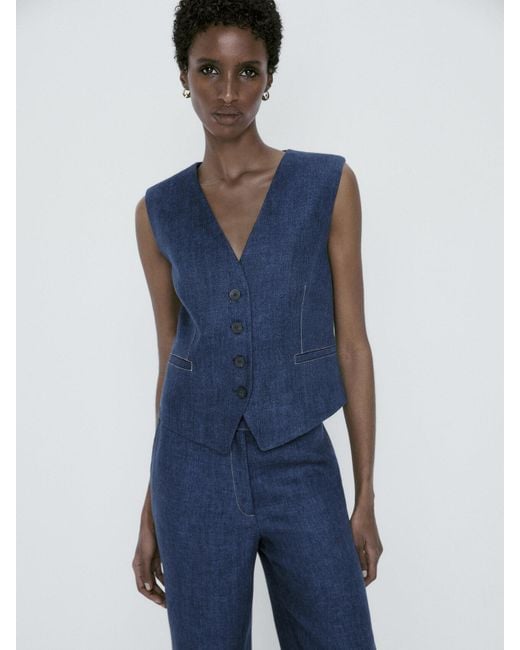 Massimo dutti deals waistcoat