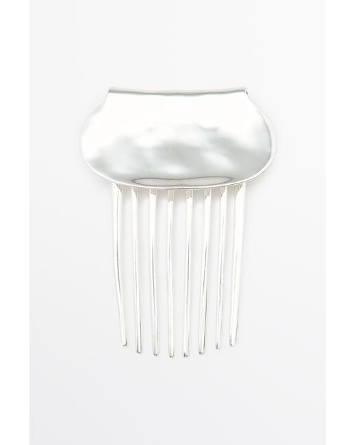 MASSIMO DUTTI White Metal Comb