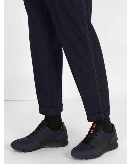 prada low top trainers