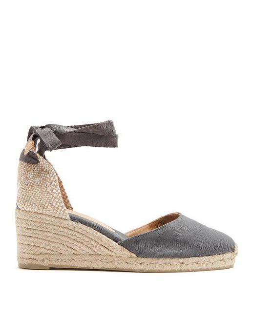Castaner grey wedges sale