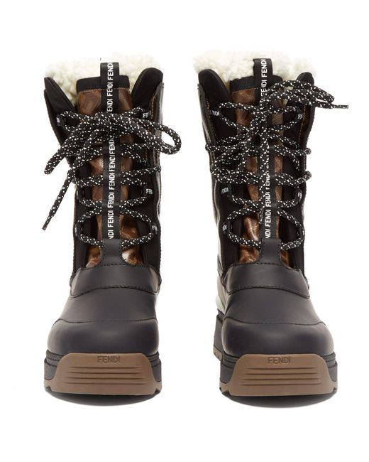 Fendi hotsell snow boots