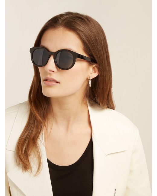 Saint Laurent SLM15 Black Grey Sunglasses