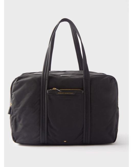 Anya Hindmarch Synthetic 24 Hour Recyclednylon Tote Bag in Black Lyst