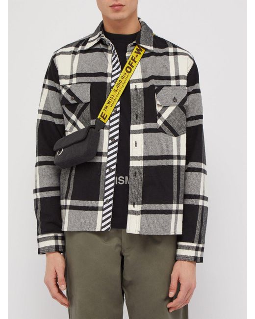 Off white hotsell denim bag