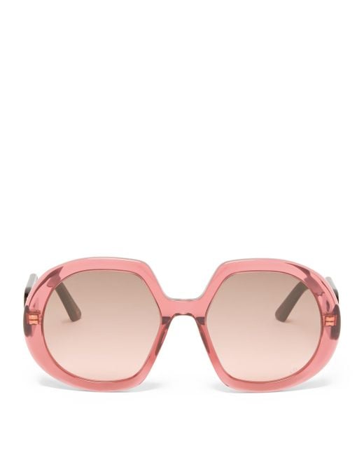 Dior Bobby R1u Butterfly Acetate Sunglasses - Lyst