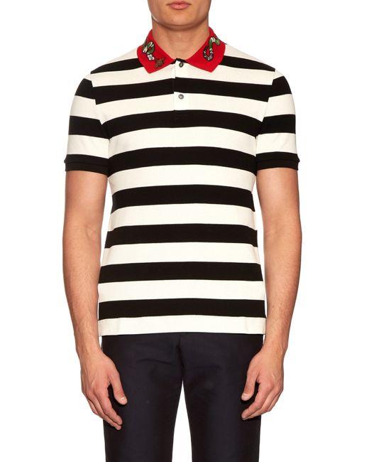gucci polo shirt mens snake