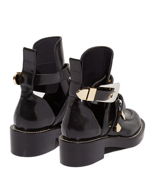 balenciaga cutout boots men