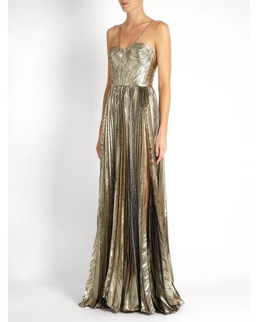 Maria lucia top hohan gold dress