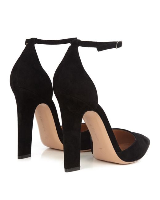 Gianvito Rossi Mila Point-toe Suede 