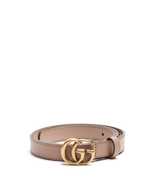 light pink gucci belt