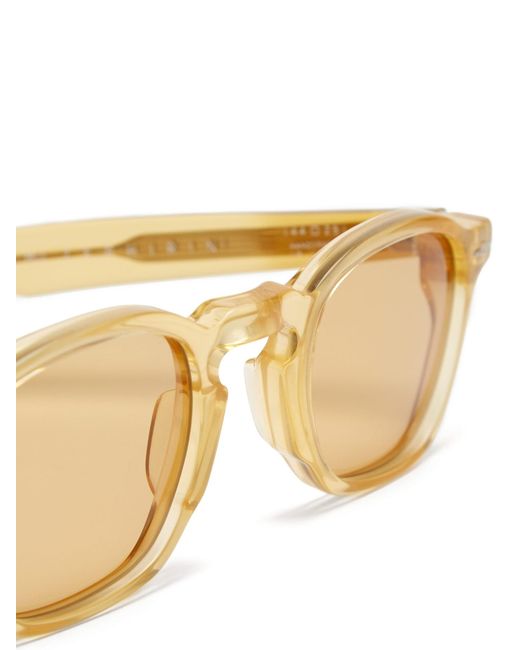 Jacques Marie Mage Zephirin Round Acetate Sunglasses in Beige (Natural ...