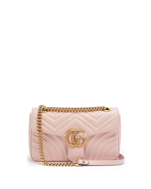 Gucci Light Pink Marmont Quilted Small Camera Bag – I MISS YOU VINTAGE