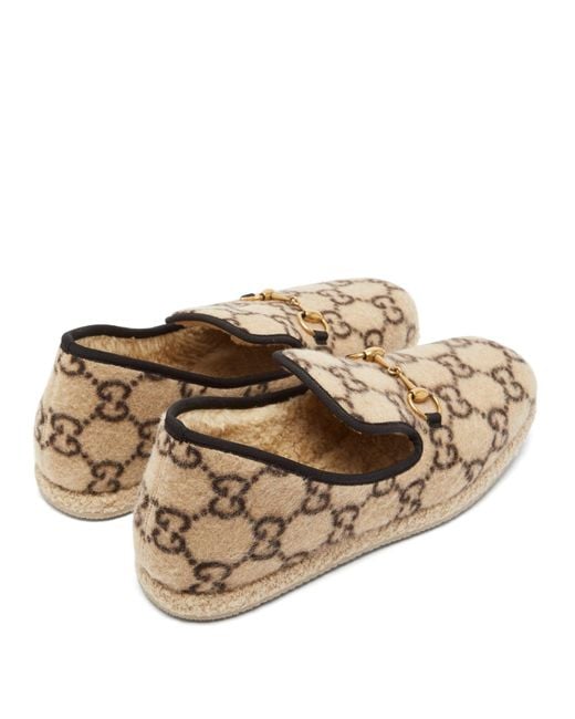 gucci wool loafers