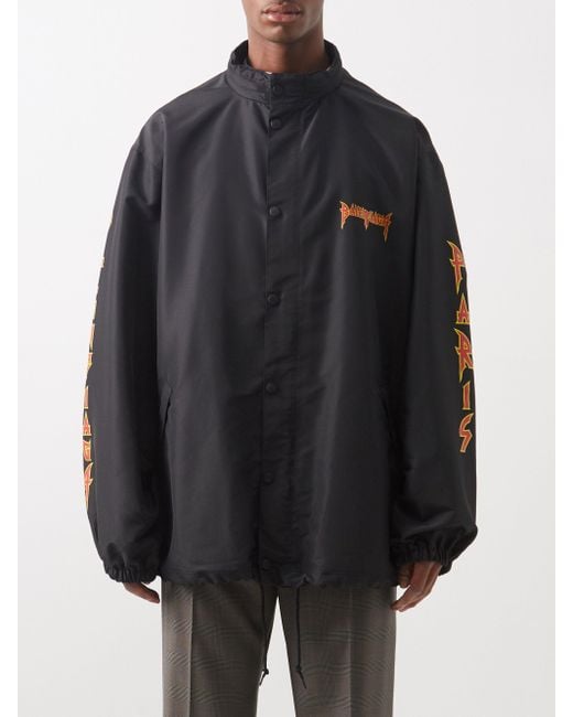 balenciaga windbreaker mens