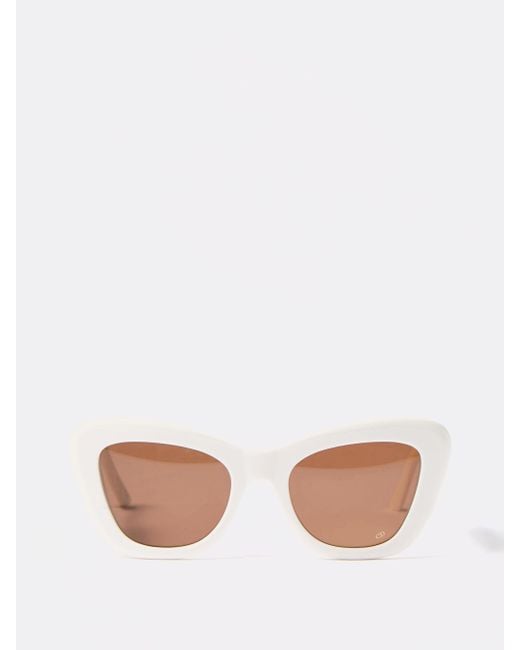 Dior Bobby R1u Butterfly Acetate Sunglasses in Ivory (White) Lyst