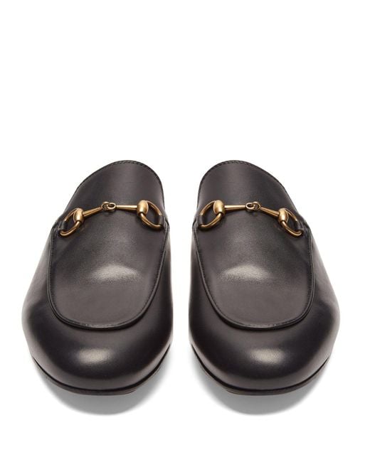 gucci style backless loafers