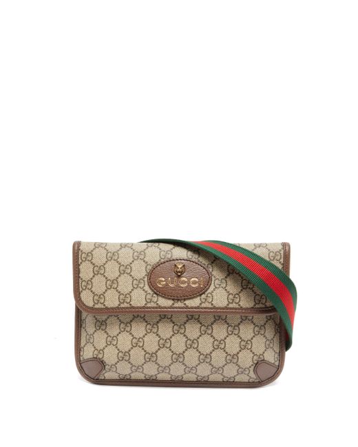 Gucci Canvas Neo Vintage Small Crossbody Bag in Beige (Natural) for Men