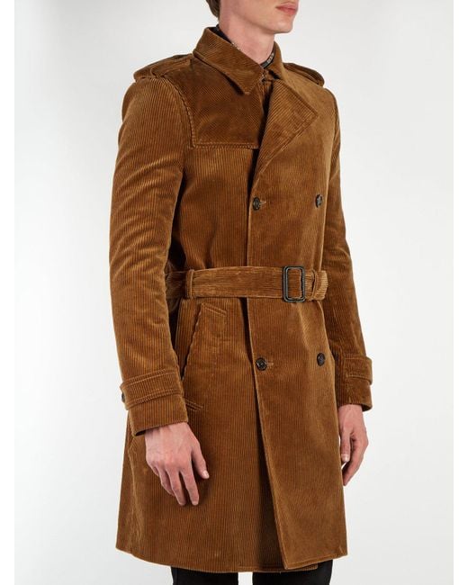 Corduroy hotsell overcoat mens