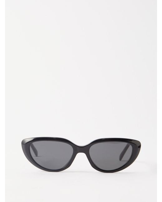Celine Bold Story Angular Acetate Sunglasses in Black Lyst Canada