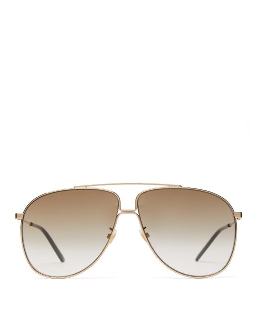 gucci men's oversized sunglasses