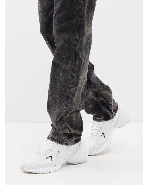 メンズ Givenchy Tk-mx レザー&メッシュスニーカー ホワイト | Lyst