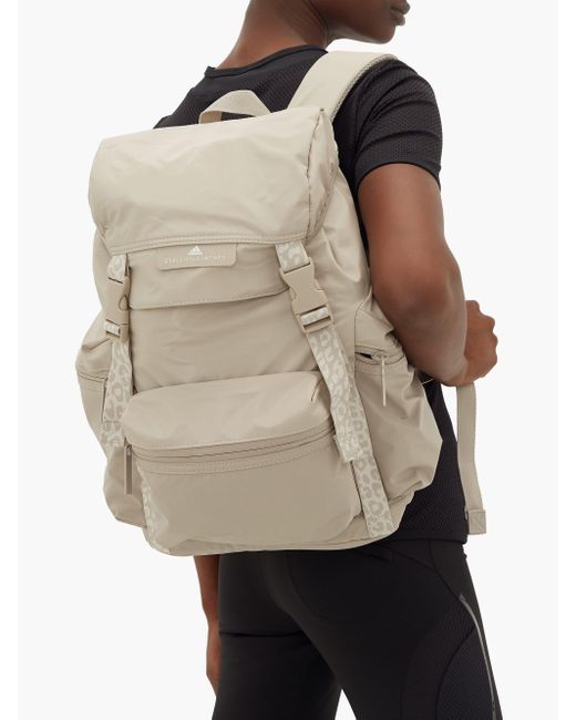 adidas By Stella McCartney Technical Shell Backpack in Gray | Lyst