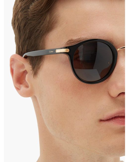 circle cartier sunglasses