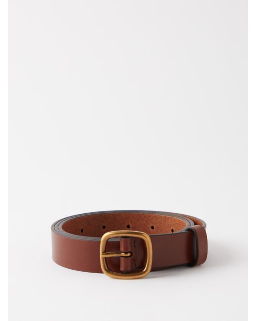 Acne Studios Men's Aorangi Leather Belt