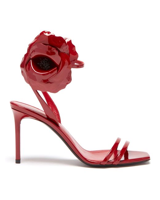 Saint Laurent Amber Flower-corsage 