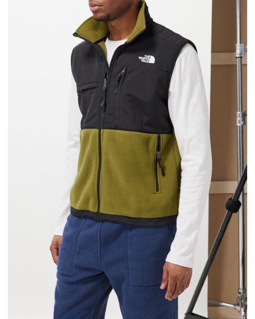 Mens fleece gilet north face cheap