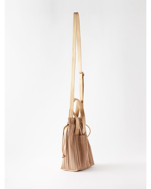 Pleats small technical-pleated tote bag | Pleats Please Issey Miyake