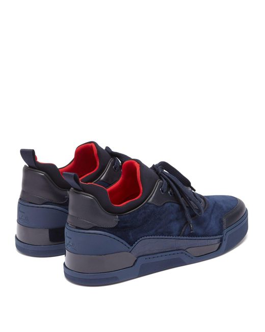louboutin aurelien black suede