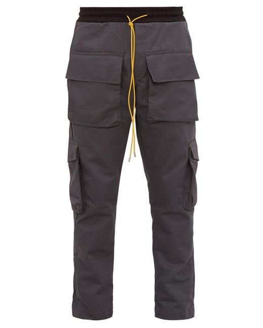 rhude cargo pants