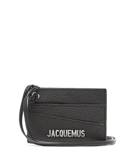 Jacquemus Leather Wallets & Cardholders in Black for Men Mens Wallets and cardholders Jacquemus Wallets and cardholders 