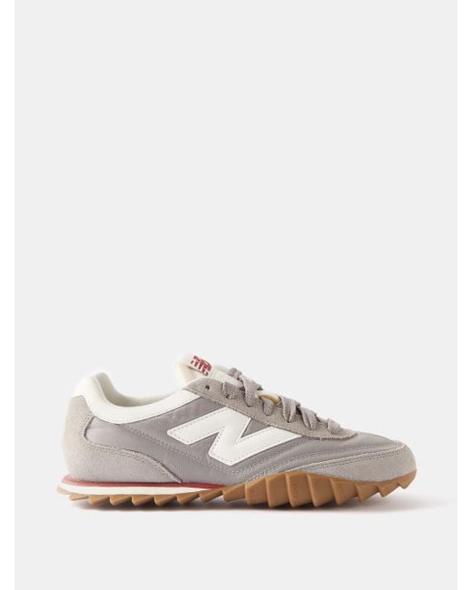 New Balance Rc30 Suede And Leather Trainers in White Lyst Canada